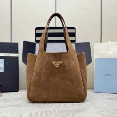 Prada Medium Tote Suede